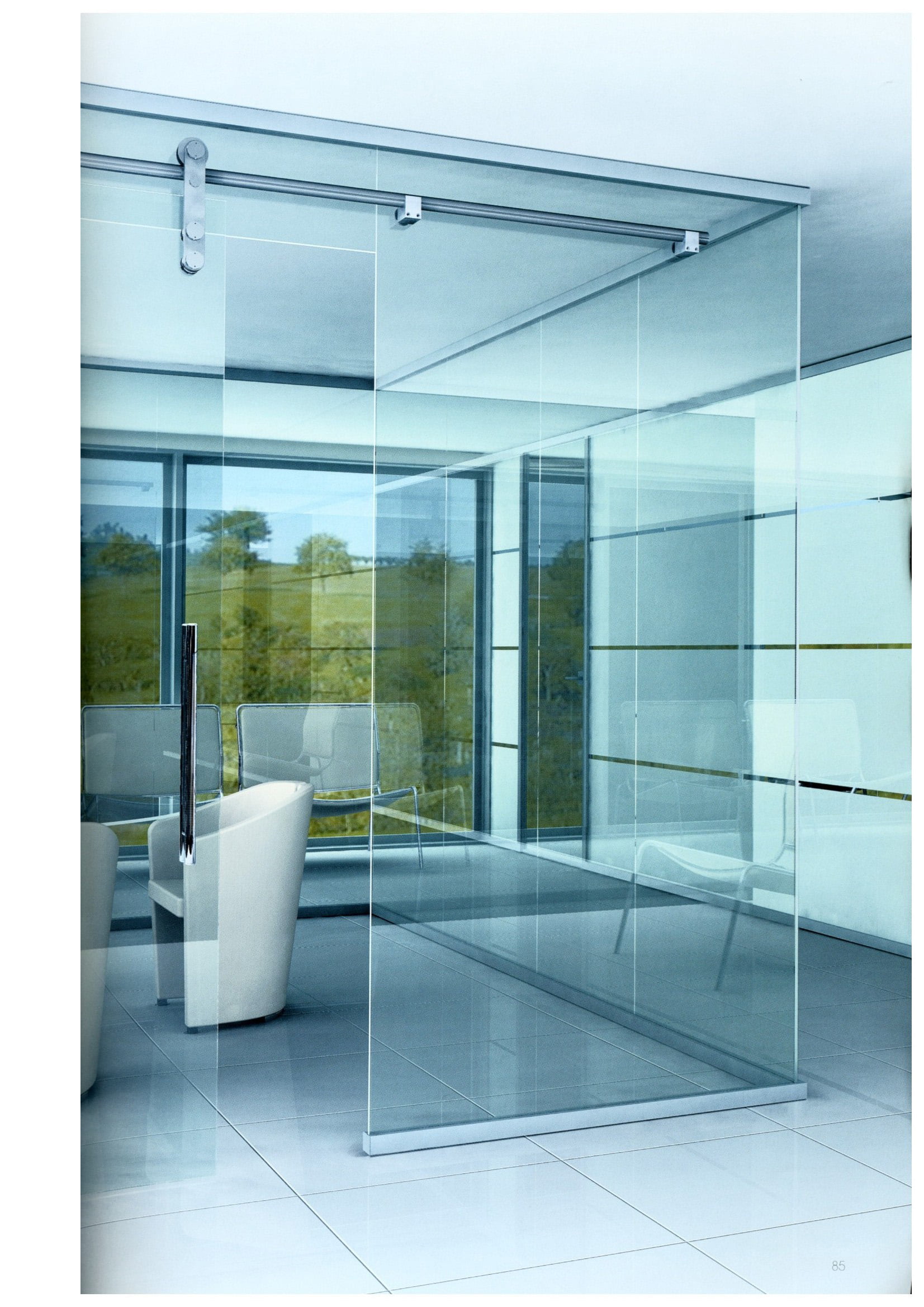 Partition wall Double glass – Andrew Vassallo General Trading